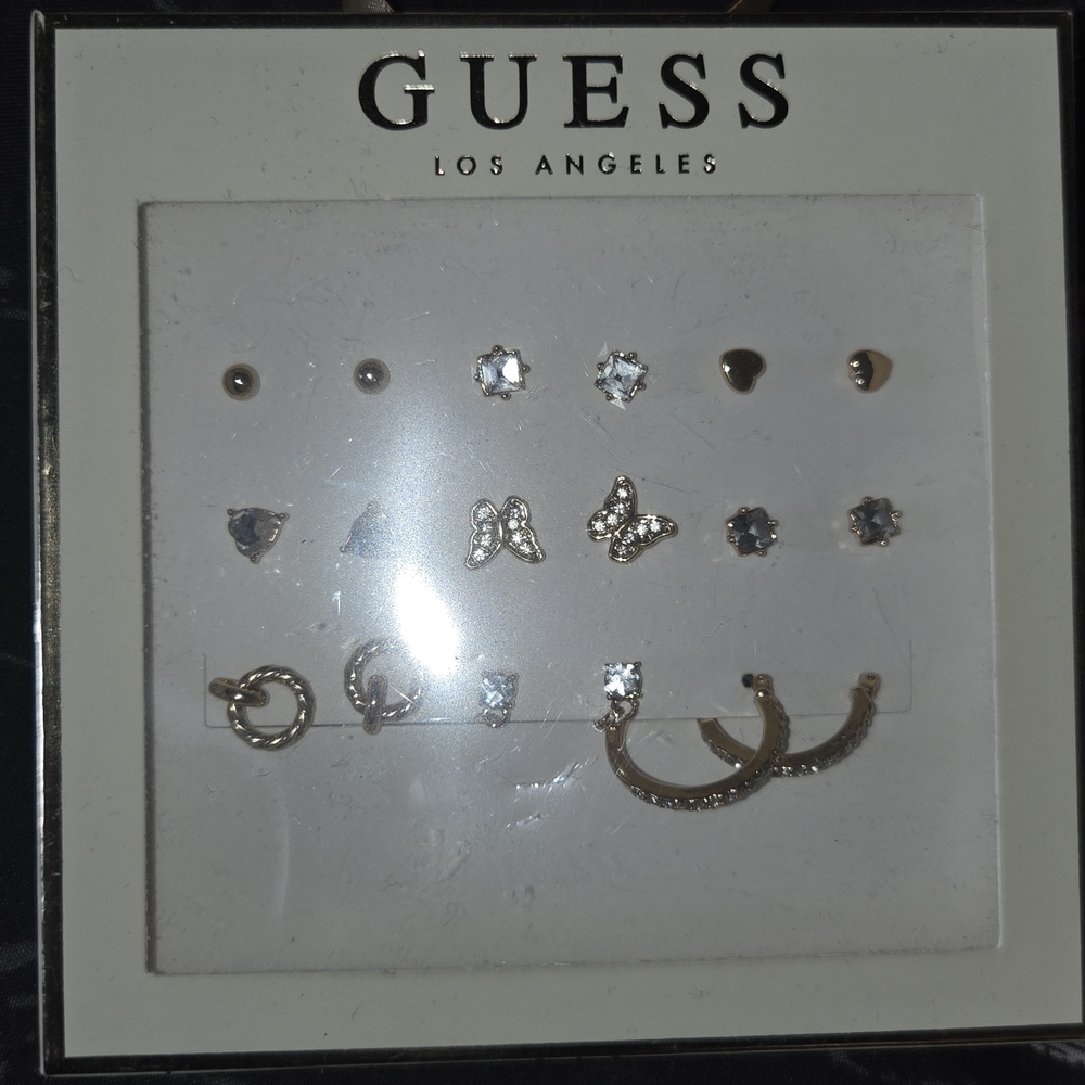 GUESS Mixed Metal Earring Collection